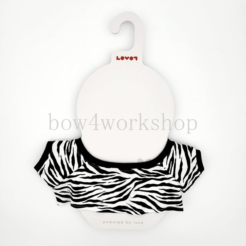 ラボット服/ゼブラプリントTシャツ | bow4workshop STORE