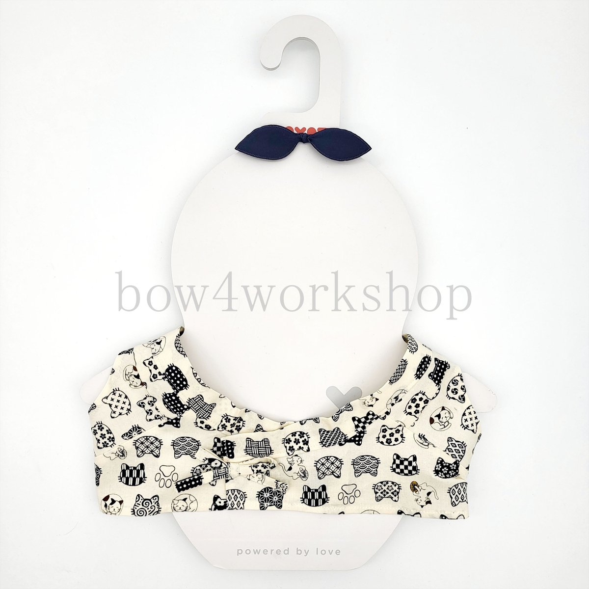 ラボット服/ハンドメイド 猫柄甚平 | bow4workshop STORE