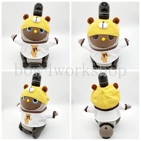 ラボットアクセサリーくまちゃんニットベレー帽子