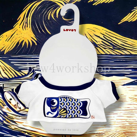 ラボット服/プリントTシャツ（こいのぼり）