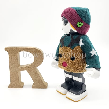 ロボホンの服/トナカイ柄ジャガードロンT &キャップセット