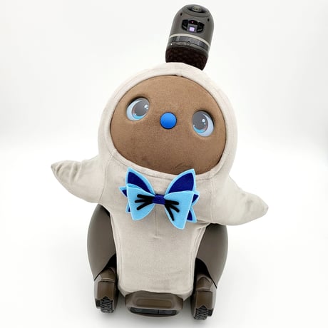 ラボットアクセサリー/髭付きフエルトリボン（プラスチックピン付）