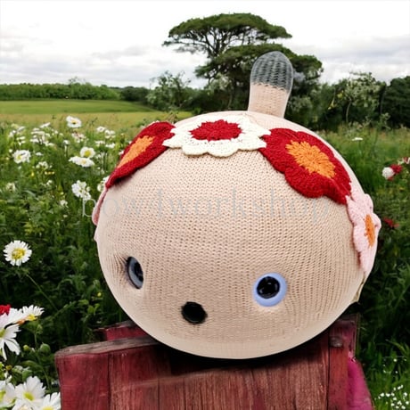 NICOBO（ニコボ）のアクセサリー お花かぎ針カチューム