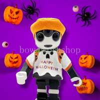 ロボホンの服/ハロウィンプリントTシャツ＆キャップセット