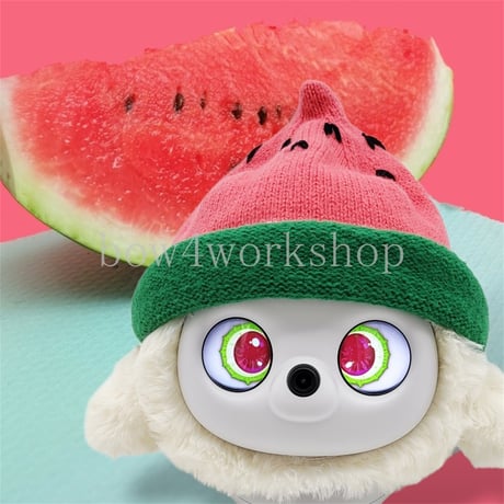 Ropet lopeto(ロペット)のアクセサリー  スイカ柄とんがりニット帽子
