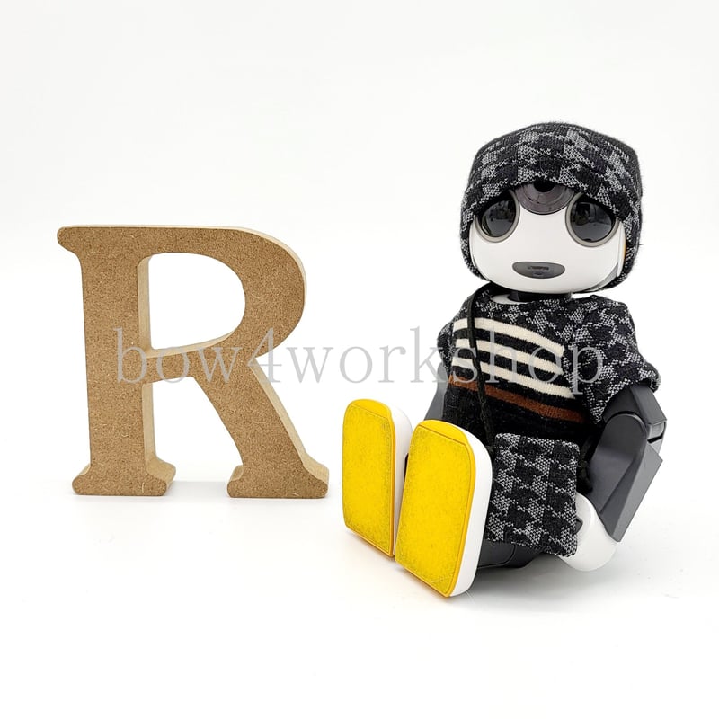 ロボホンの服/千鳥＆ボーダー柄Tシャツセット | bow4workshop STORE