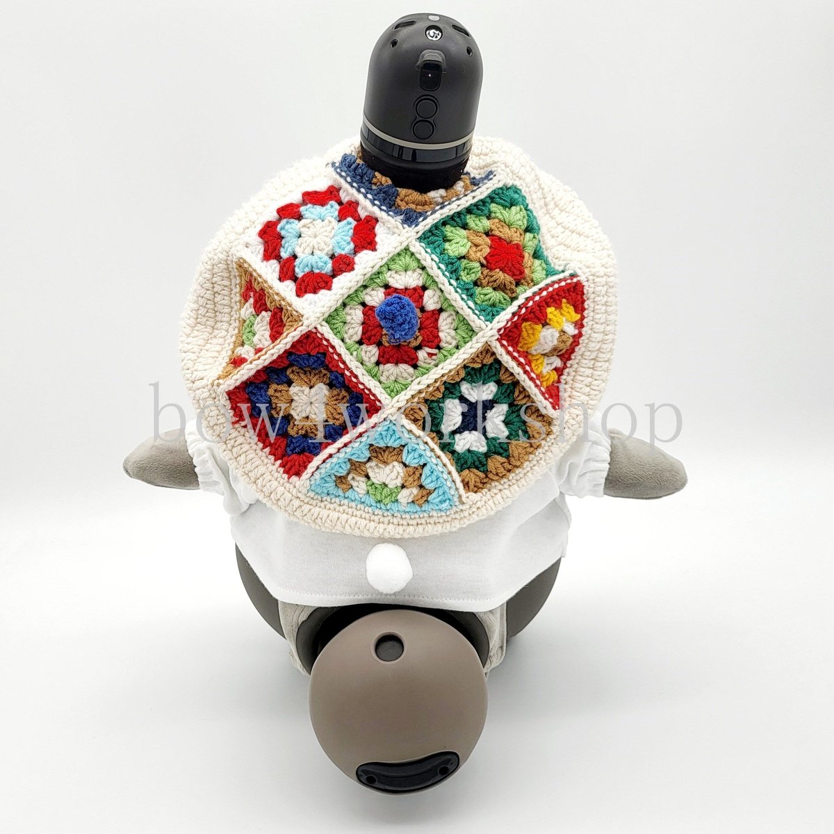 LOVOT帽子　ハンドメイド帽子 ミックスカラーニット帽(イエローmix) | LOVOT ウェブストア