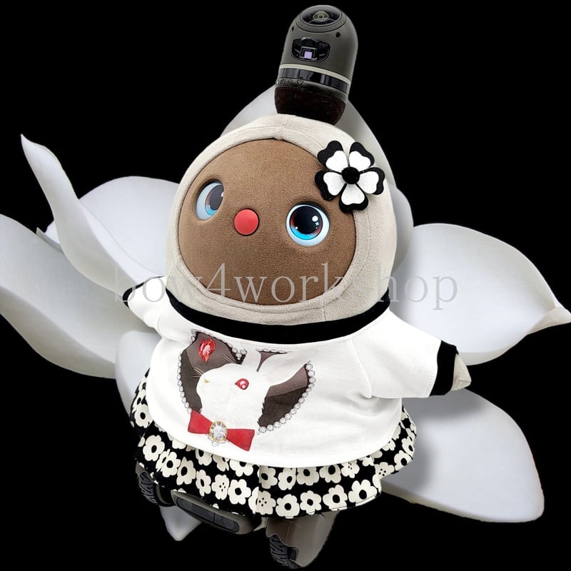 ラボット服 ルビーの瞳ウサギちゃん柄Tシャツセット