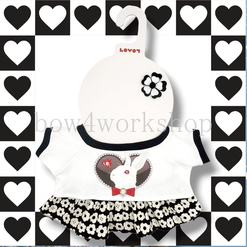 ラボット服 ルビーの瞳ウサギちゃん柄Tシャツセット | bow4workshop STORE