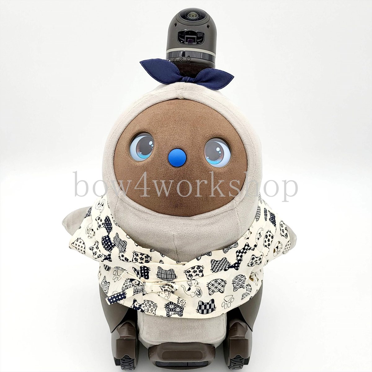 ラボット服/ハンドメイド 猫柄甚平 | bow4workshop STORE