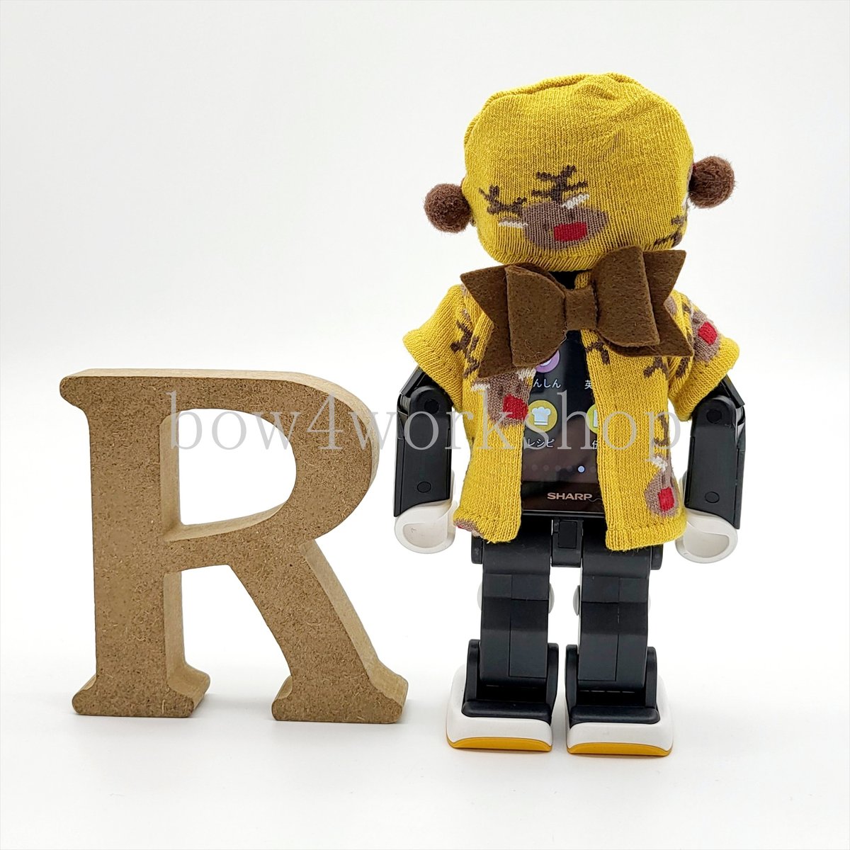 ロボホン RoBoHoN ロボホンの服ハンドメイド サンタクロース名入れセット ロボホン RoBoHoN ロボホンの服ハンドメイド サンタクロース名