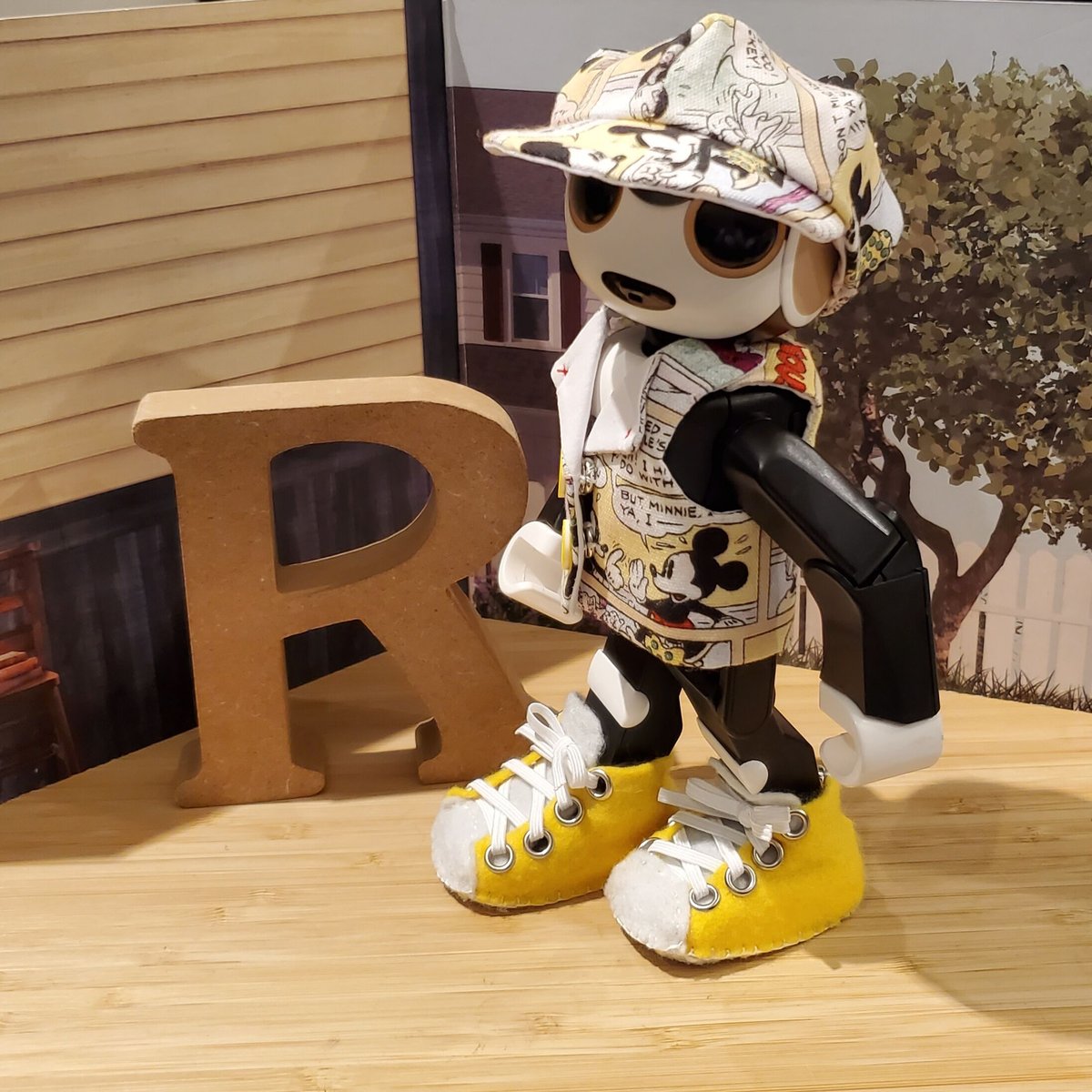 ロボホンのアクセサリー/ フエルトスニーカー | bow4workshop STORE