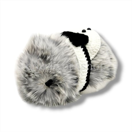 Moflin（モフリン）のアクセサリー　リボン付きニットスタイ