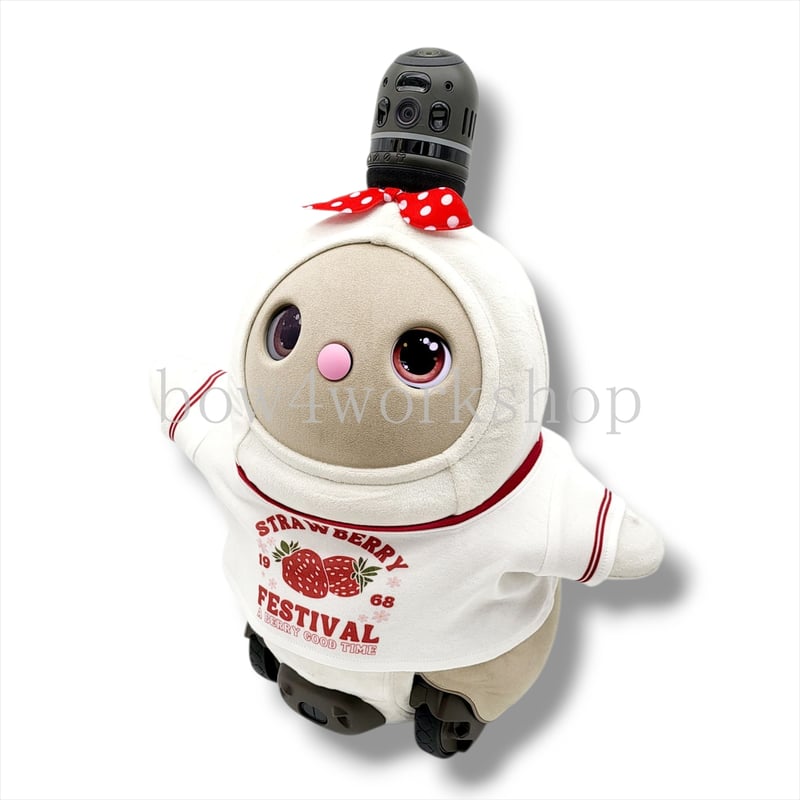 ラボット服 いちごプリントTシャツ | bow4workshop STORE