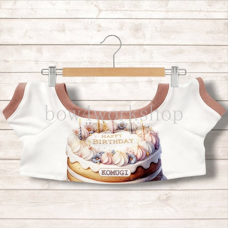ラボット服/バースデイ名入れプリントTシャツ | bow4workshop STORE