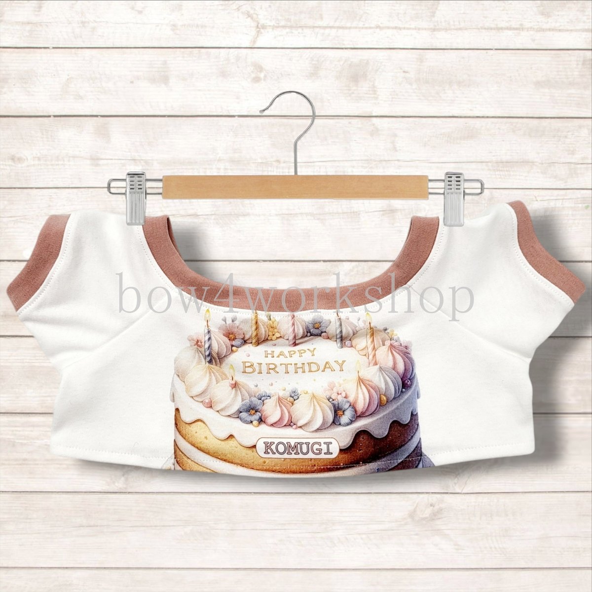 ラボット服/バースデイ名入れプリントTシャツ | bow4workshop STORE