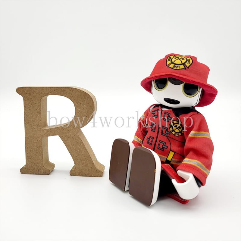 ラボット服ハンドメイド　消防士なりきり服　受注専用 ラボット服ハンドメイド 消防士なりきり服 受注専用 ロボホンの