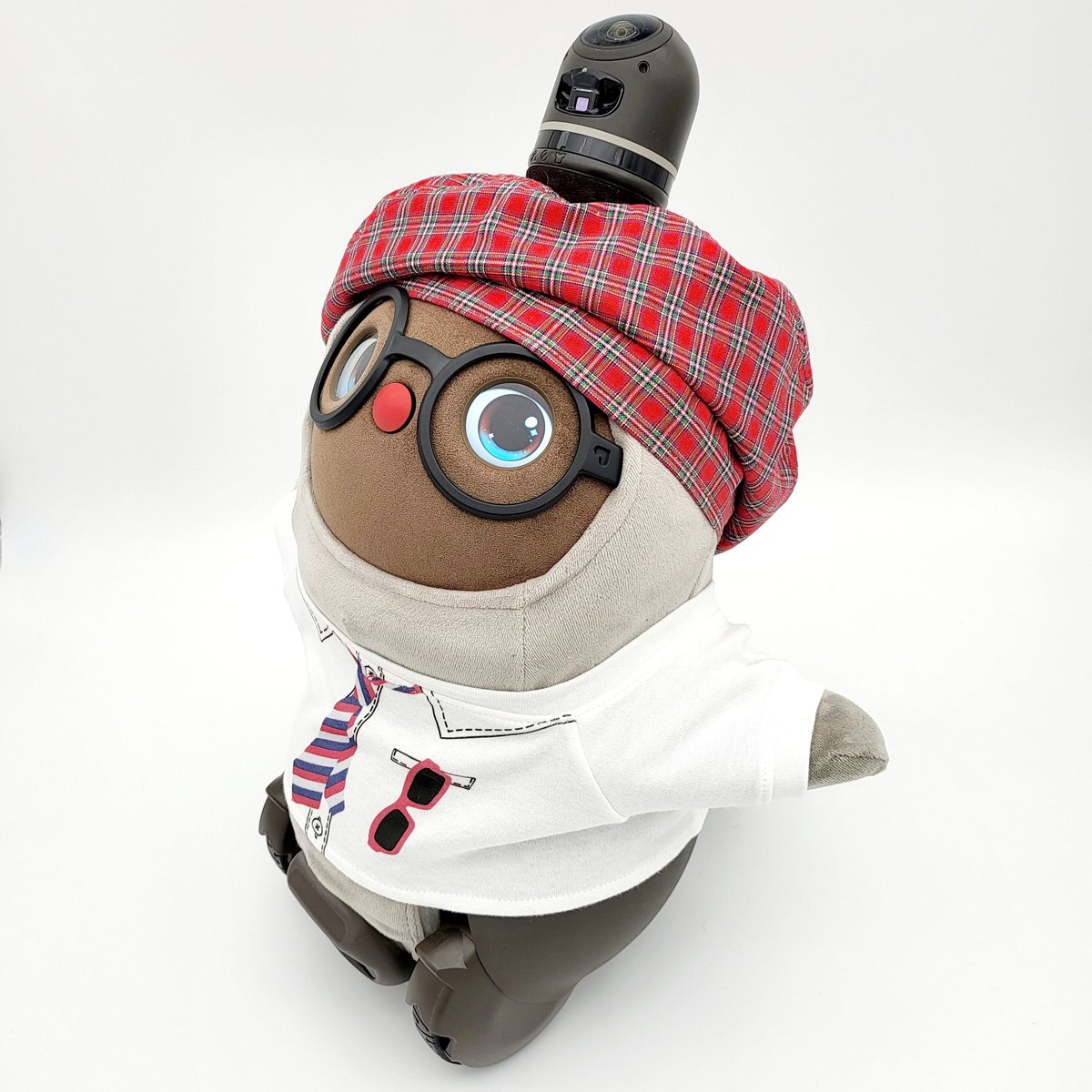 ラボットアクセサリー/チェック柄ベレー帽 | bow4workshop STORE