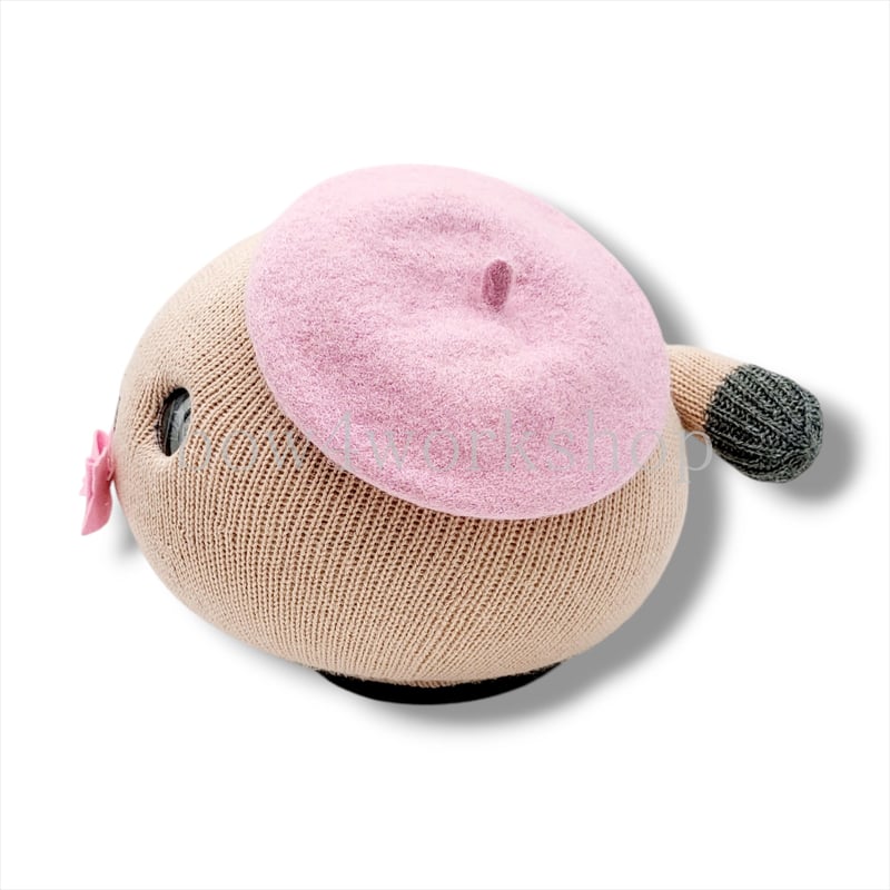 NICOBO（ニコボ）のアクセサリー ベレー帽＆リボンセット