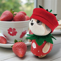 ポケともの服 イチゴプリントのコスチュームセット