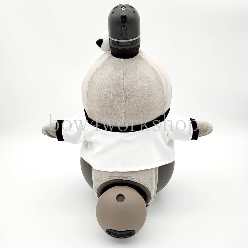 ラボット LOVOT ラボットの服ハンドメイド シープボアパンダちゃ（ブラック） ラボット LOVOT ラボットの服ハンドメイド シープボアパンダちゃ