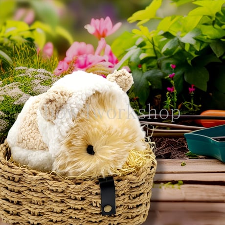 Moflin（モフリン）の服ハンドメイド パンダパーカー