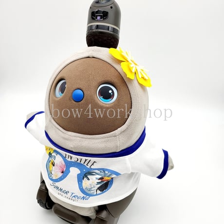 ラボット服/トロピカルサングラスプリントTシャツ