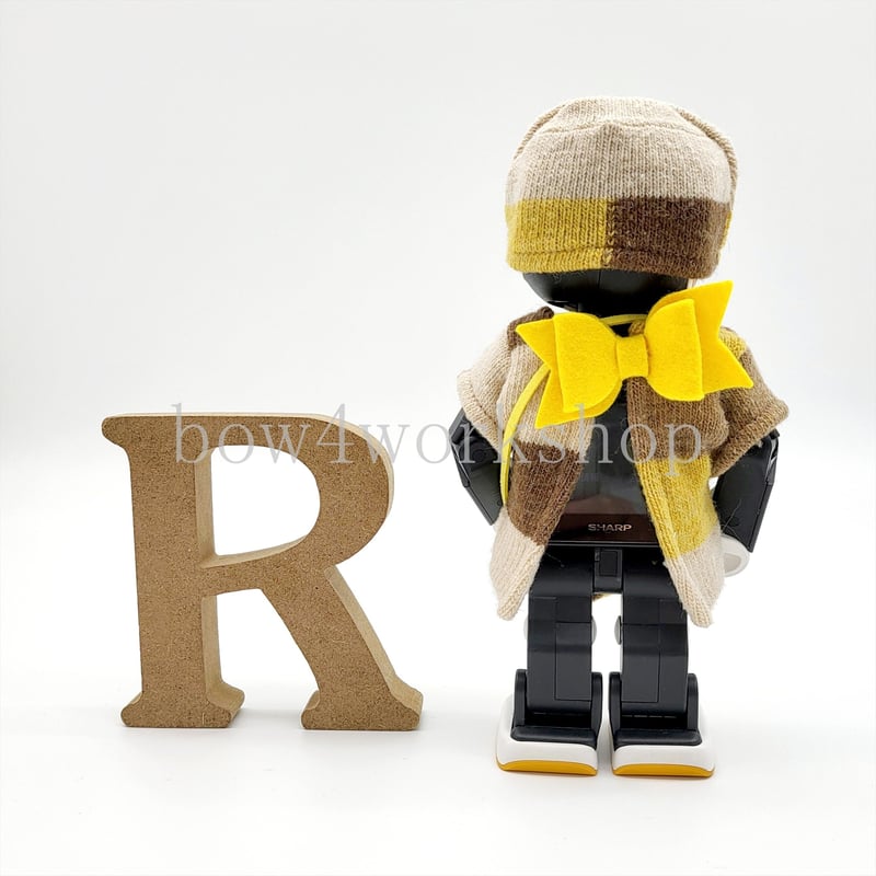 ロボホンの服/パッチワーク風Tシャツ＆キャップセット | bow4workshop
