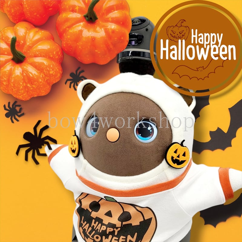 ラボットアクセサリー/ハロウィンカボチャほっぺたアクセサリー