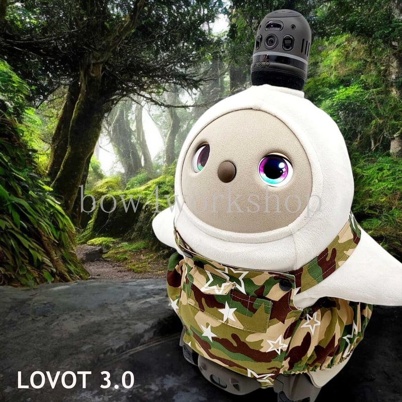 ラボット服/星柄迷彩サロペットパンツ | bow4workshop STORE