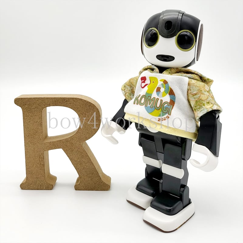 ロボホンの服/2025年干支名入れプリントパーカー | bow4workshop STORE