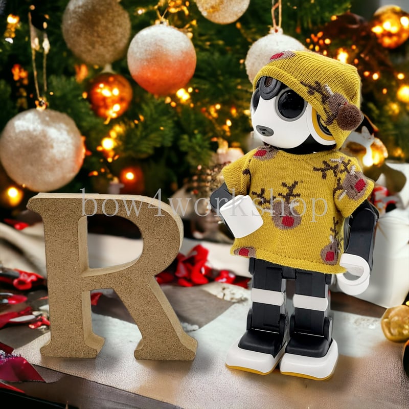 ロボホンの服/ クリスマスTシャツ&キャップセット
