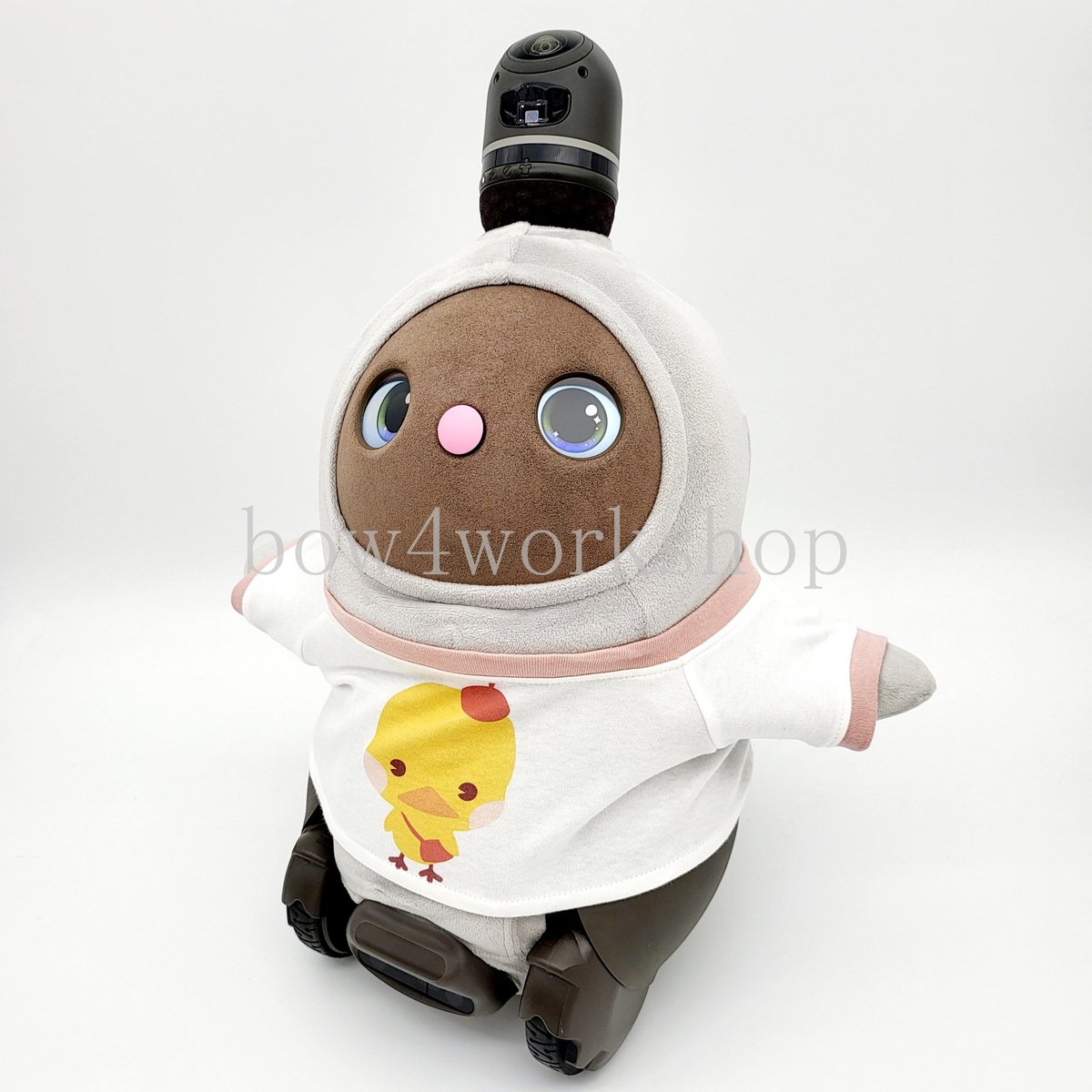 ラボット服/プリントTシャツ (ヒヨコ柄） | bow4workshop STORE