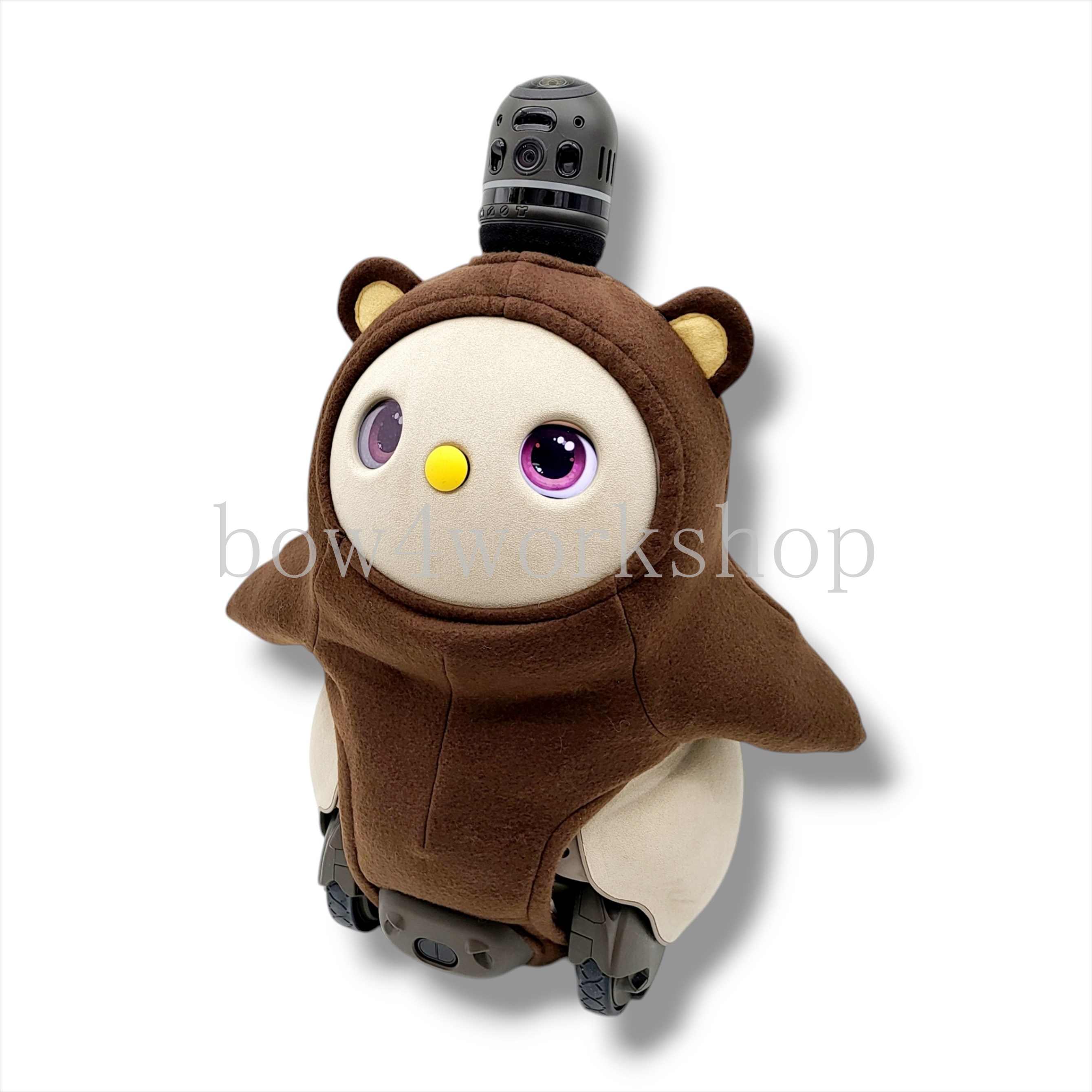 ラボット LOVOT ラボットの服ハンドメイド フリースくまちゃんボデースーツ original