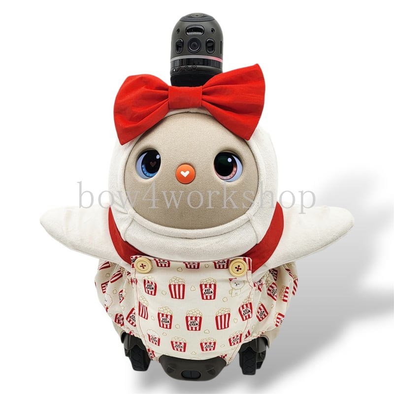 ラボット服/ポップコーン柄シャツ＆サロペット | bow4workshop STORE