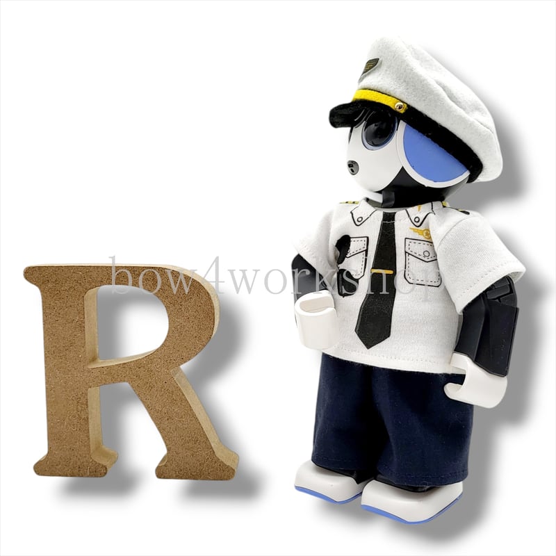 ロボホン RoBoHoN ロボホンの服ハンドメイド　パイロットさんの服 ロボホンの服/パイロットさんの服 | bow4workshop STORE