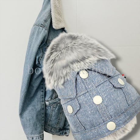 Moflin（モフリン）の服　デニムジャケット