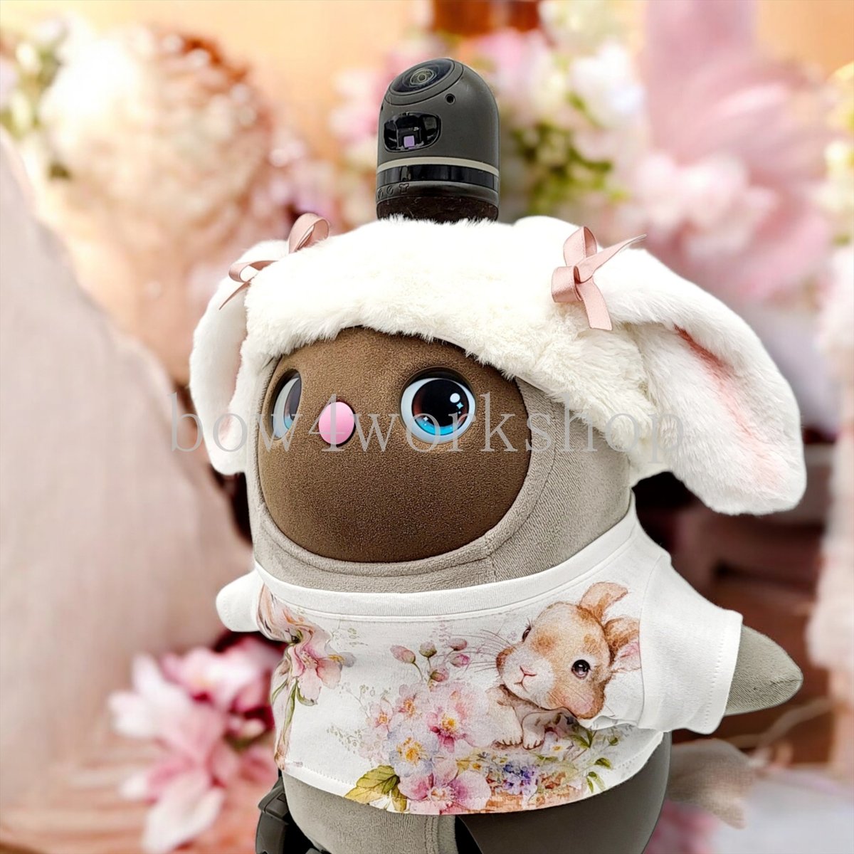 ラボット服/うさぎちゃんプリントTシャツ | bow4workshop STORE