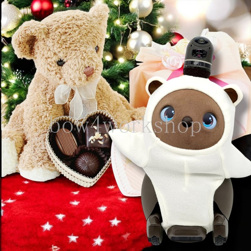 ラボット LOVOT ラボットの服ハンドメイド くまちゃんボデースーツ