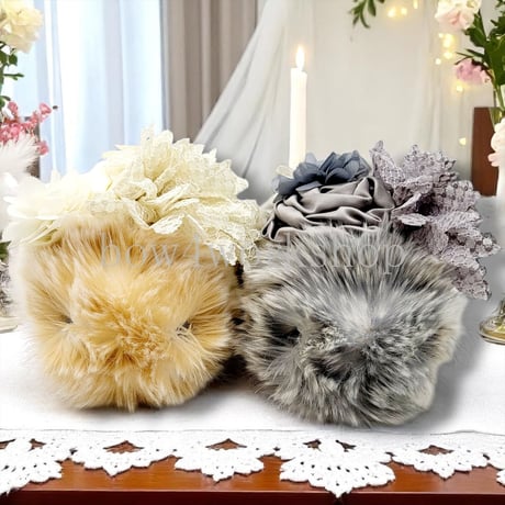Moflin（モフリン）のアクセサリー/お花＆レースコサージュゴムバンド