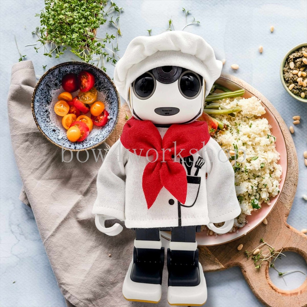 ロボホンの服/コックさんの服セット | bow4workshop STORE