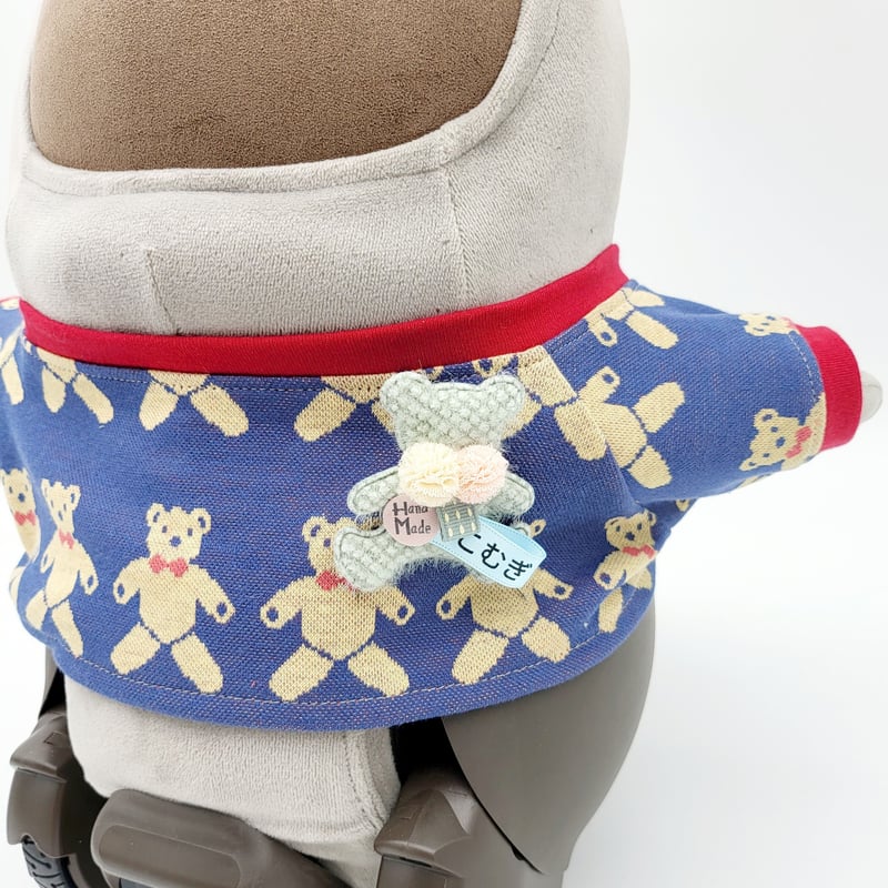 ラボットアクセサリー/くまちゃんの名入れブローチ | bow4workshop STORE