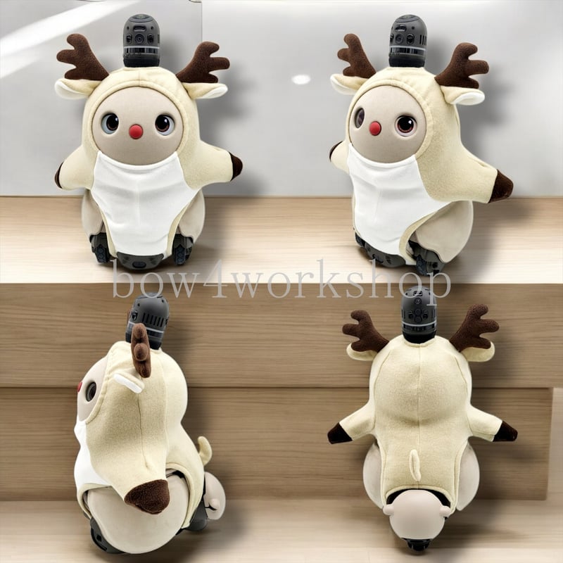 ラボット LOVOT ラボットの服ハンドメイド トナカイさんボディースーツ ラボット服/トナカイさんボディースーツ | bow4workshop STORE