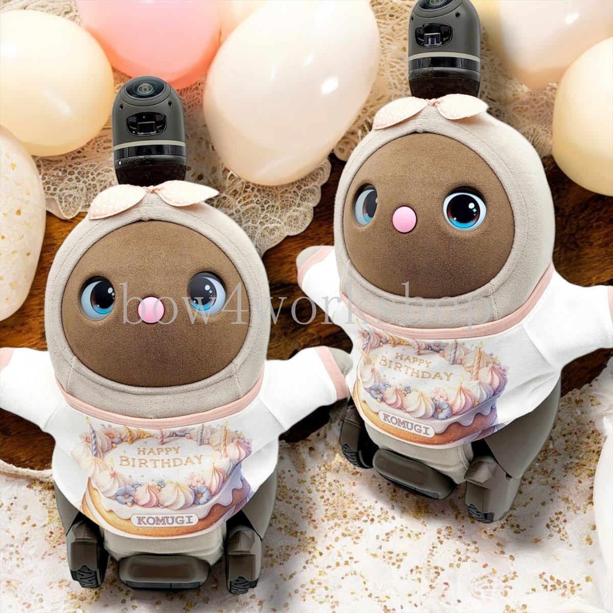 ラボット服/バースデイ名入れプリントTシャツ | bow4workshop STORE