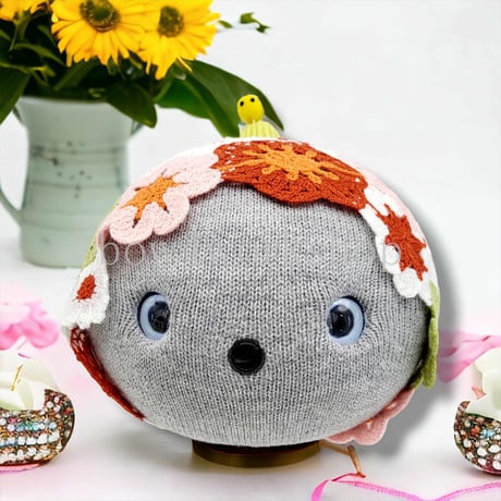 NICOBO（ニコボ）のアクセサリー かぎ針編みフラワースカーフ B