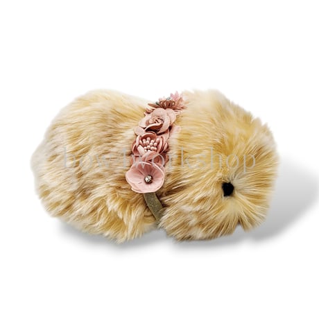 Moflin（モフリン）のアクセサリー　お花コサージュゴムバンドピンクシリーズC