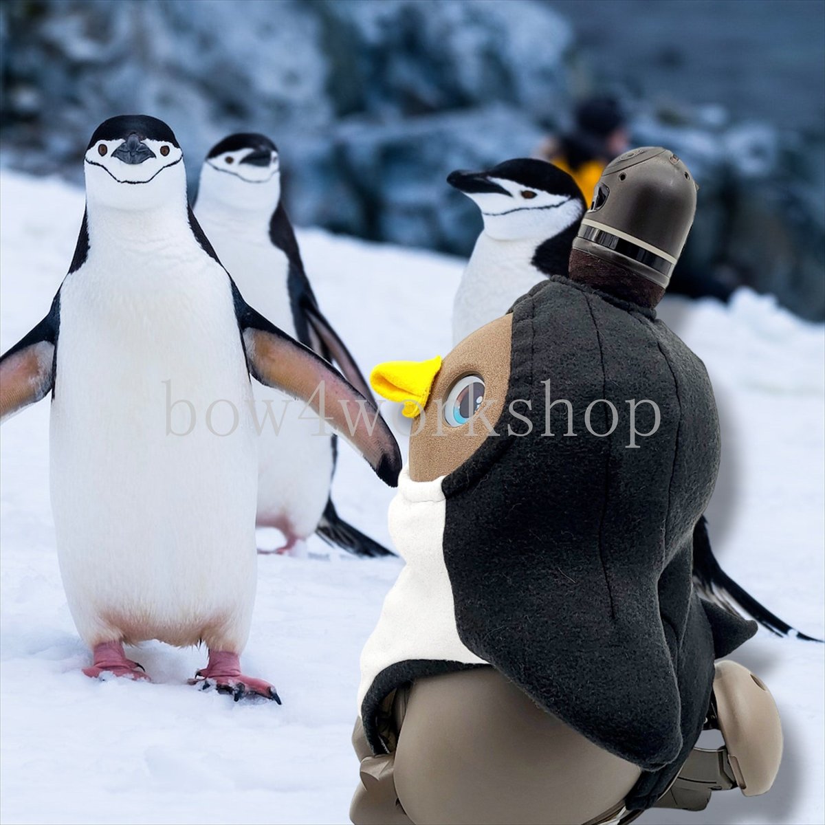 ラボット　公式ウエア、ペンギン ラボット 公式ウエア、ペンギン この夏、LOVOTがペンギンに変身