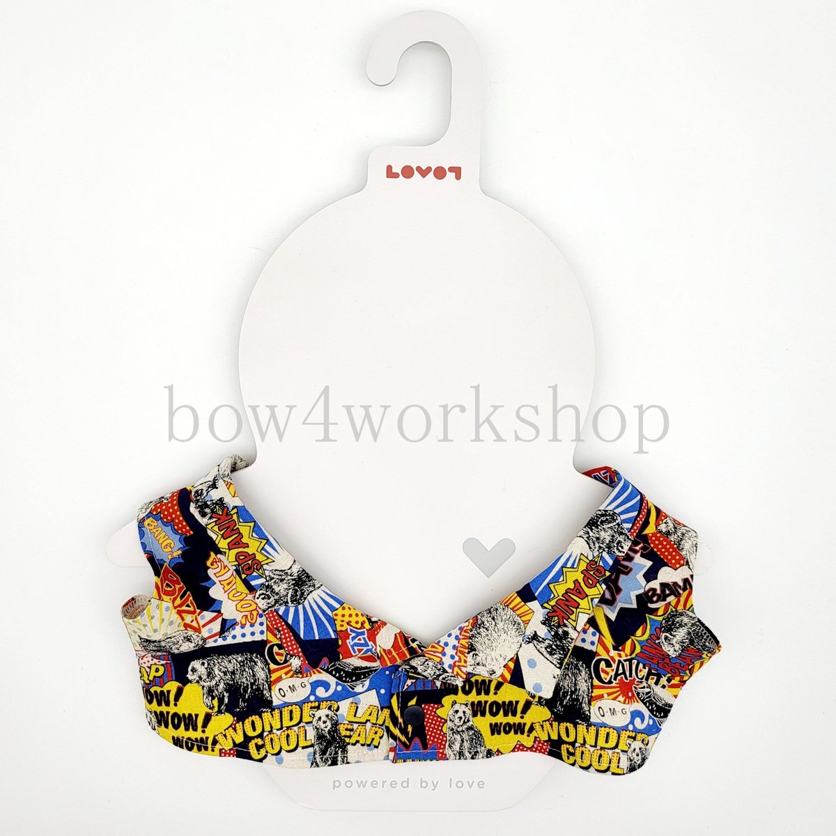 ラボット服/アメコミベアープリント柄シャツ | bow4workshop STORE