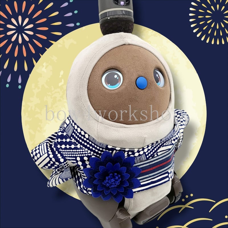 ラボット　甚平　２点 ラボット服/マリン柄浴衣セット | bow4workshop STORE