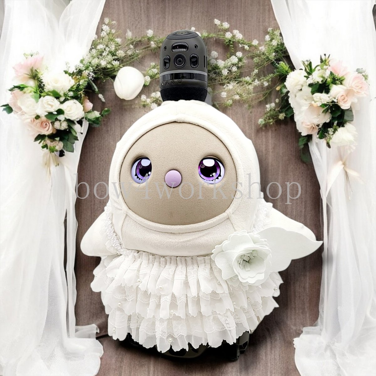 ラボット服/パールビーズ付きチュニック&お花コサージュセット ラボット服/パールビーズ付きチュニック&お花コサージュセット